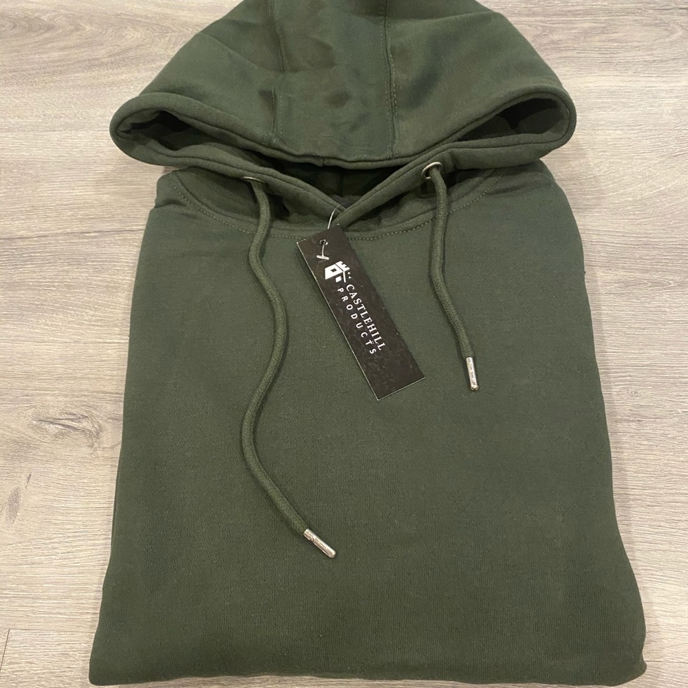 Dark green blank Hoodie